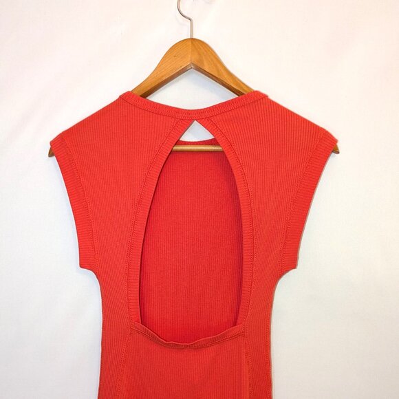 NWT Daily Practice | Anthropologie Highline Cap Sleeve Midi Dress | Size XXS - Picture 6 of 10